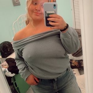 Abercrombie Off the Shoulder Sweater